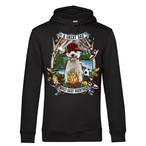 MYTi23 - Pets Heads Philosophy Sweat Shirts XS Daddy Unisex Hoodie Westie Hundeshirt Hundefans