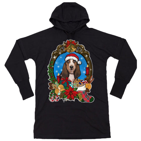 MYTi23 - Pets Heads Philosophy Sweat Shirts S Christmas Hoodiekleid Basset Hundeshirt Hundefans