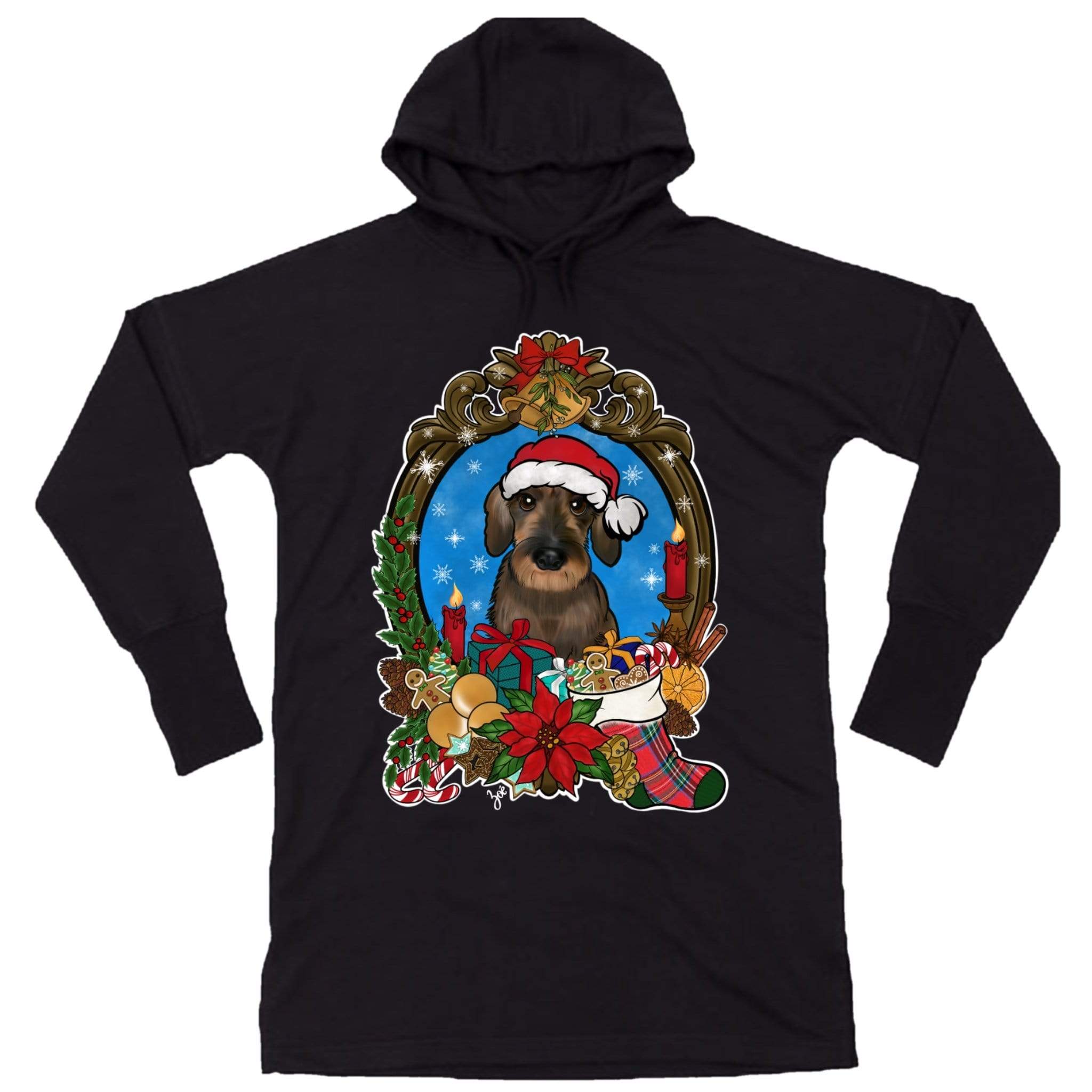 MYTi23 - Pets Heads Philosophy Sweat Shirts S Christmas Hoodiekleid Rauhaardackel Hundeshirt Hundefans
