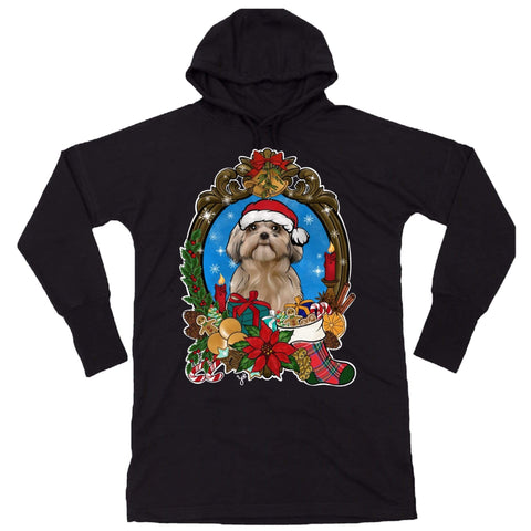 MYTi23 - Pets Heads Philosophy Sweat Shirts S Christmas Hoodiekleid Shih Tzu Hundeshirt Hundefans