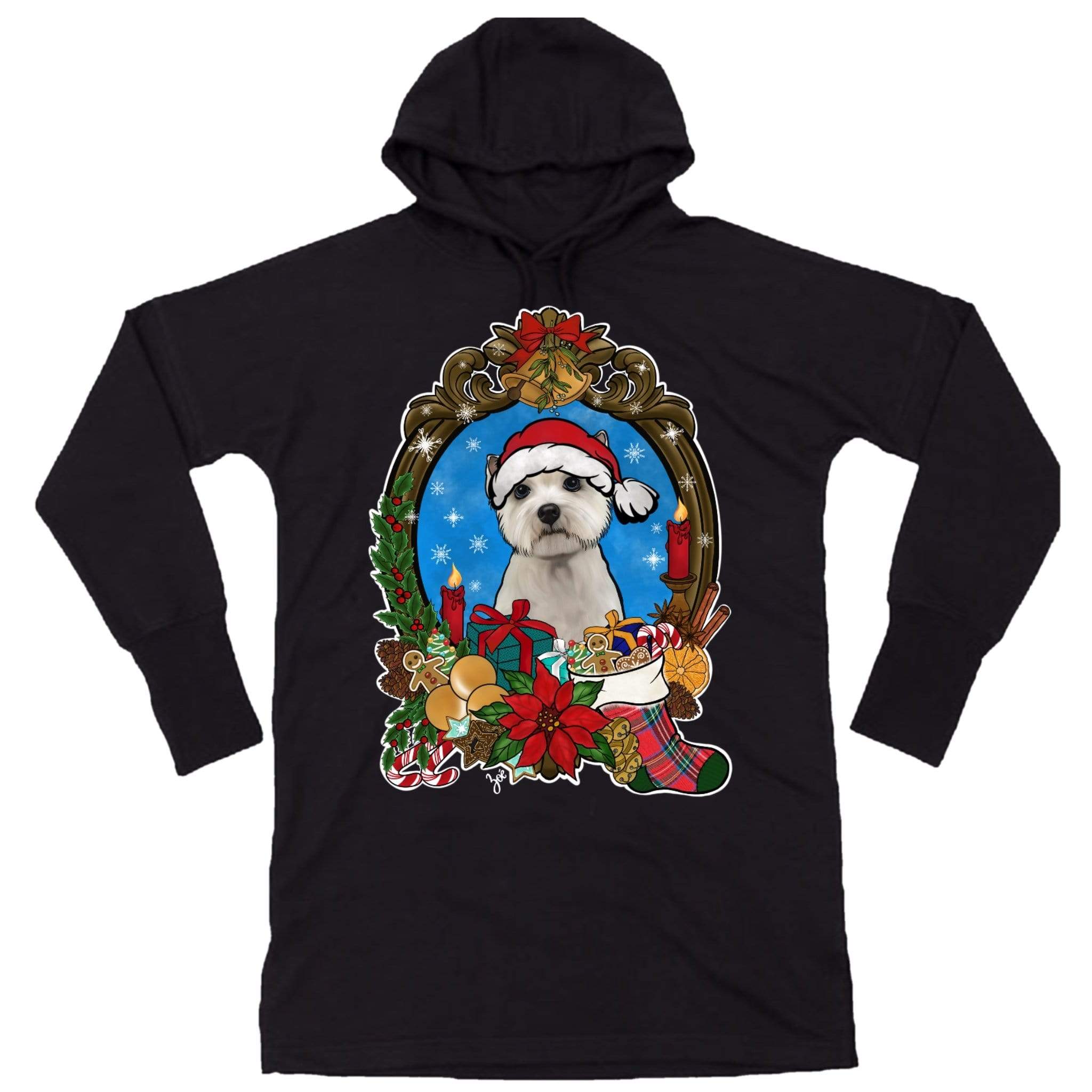 MYTi23 - Pets Heads Philosophy Sweat Shirts S Christmas Hoodiekleid Westie Hundeshirt Hundefans