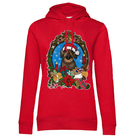 MYTi23 - Pets Heads Philosophy Sweat Shirts XS Christmas Unisex Hoodie Rauhaardackel Hundeshirt Hundefans