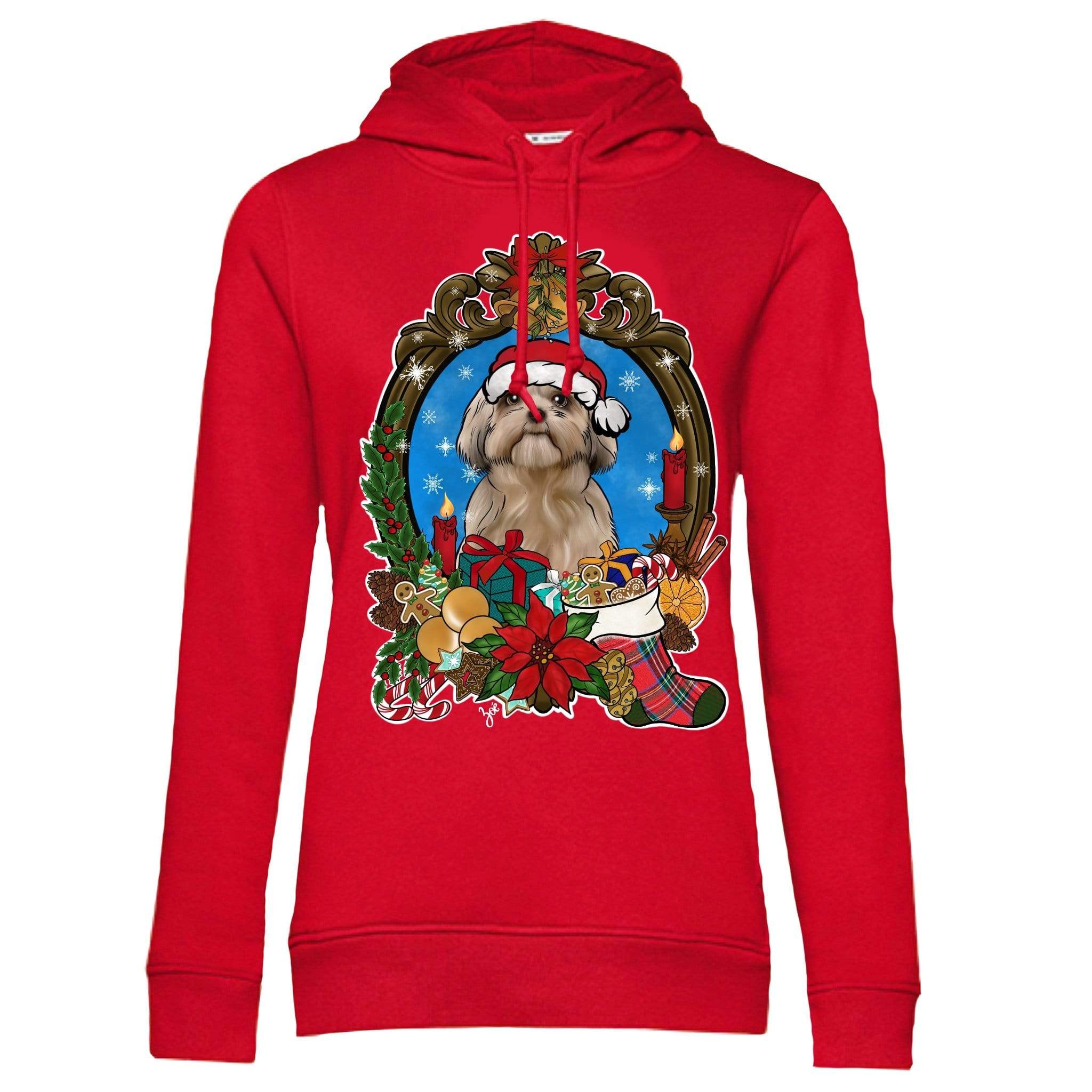 MYTi23 - Pets Heads Philosophy Sweat Shirts XS Christmas Unisex Hoodie Shih Tzu Hundeshirt Hundefans