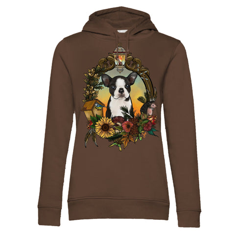 MYTi23 - Pets Heads Philosophy Sweat Shirts XS Herbst Unisex Hoodie Boston Terrier Hundeshirt Hundefans