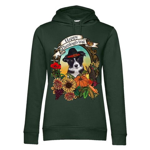 MYTi23 - Pets Heads Philosophy Sweat Shirts XS Thanksgiving Unisex Hoodie Border Collie Hundeshirt Hundefans