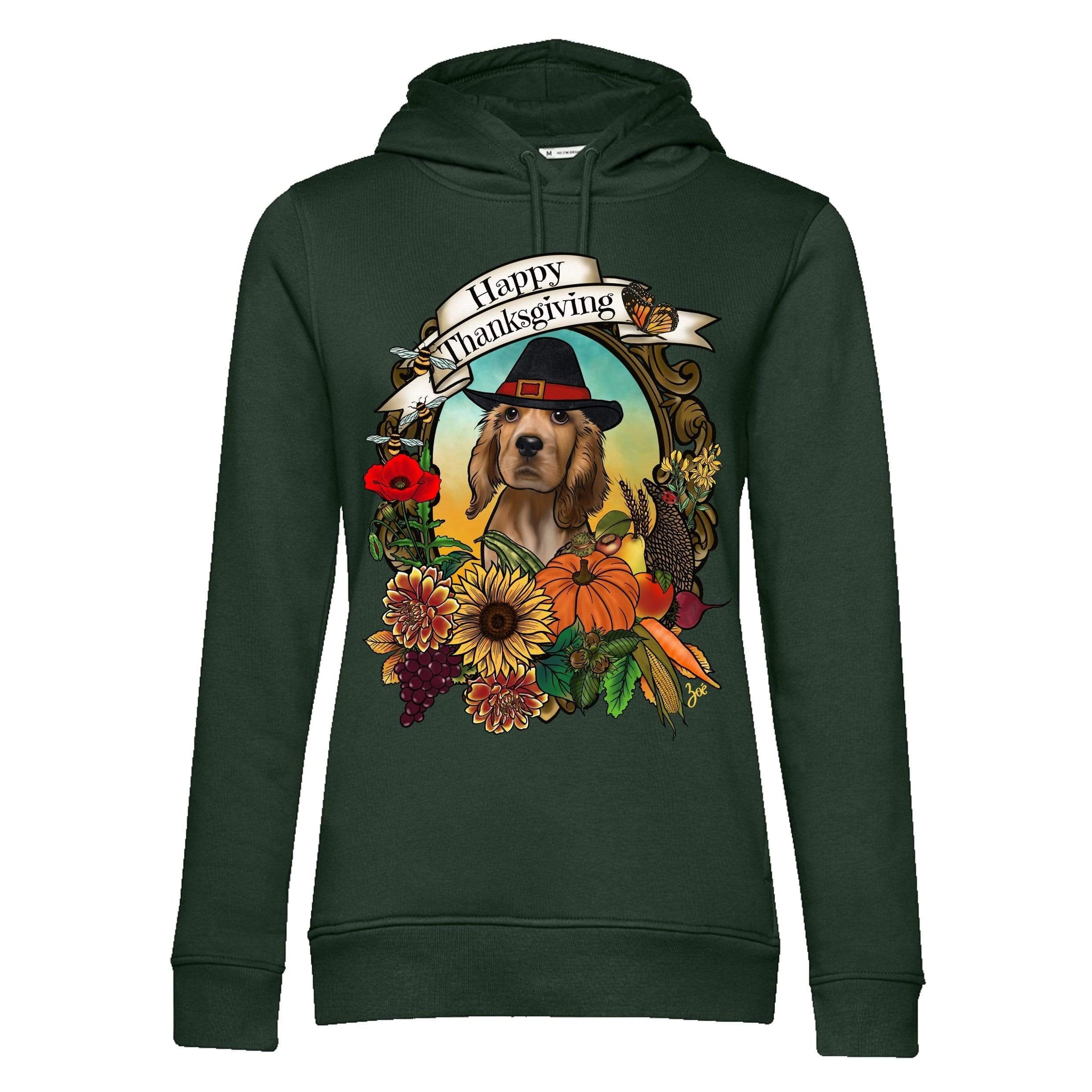 MYTi23 - Pets Heads Philosophy Sweat Shirts XS Thanksgiving Unisex Hoodie Cocker Hundeshirt Hundefans
