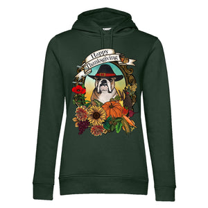 MYTi23 - Pets Heads Philosophy Sweat Shirts XS Thanksgiving Unisex Hoodie Englische Bulldogge Hundeshirt Hundefans
