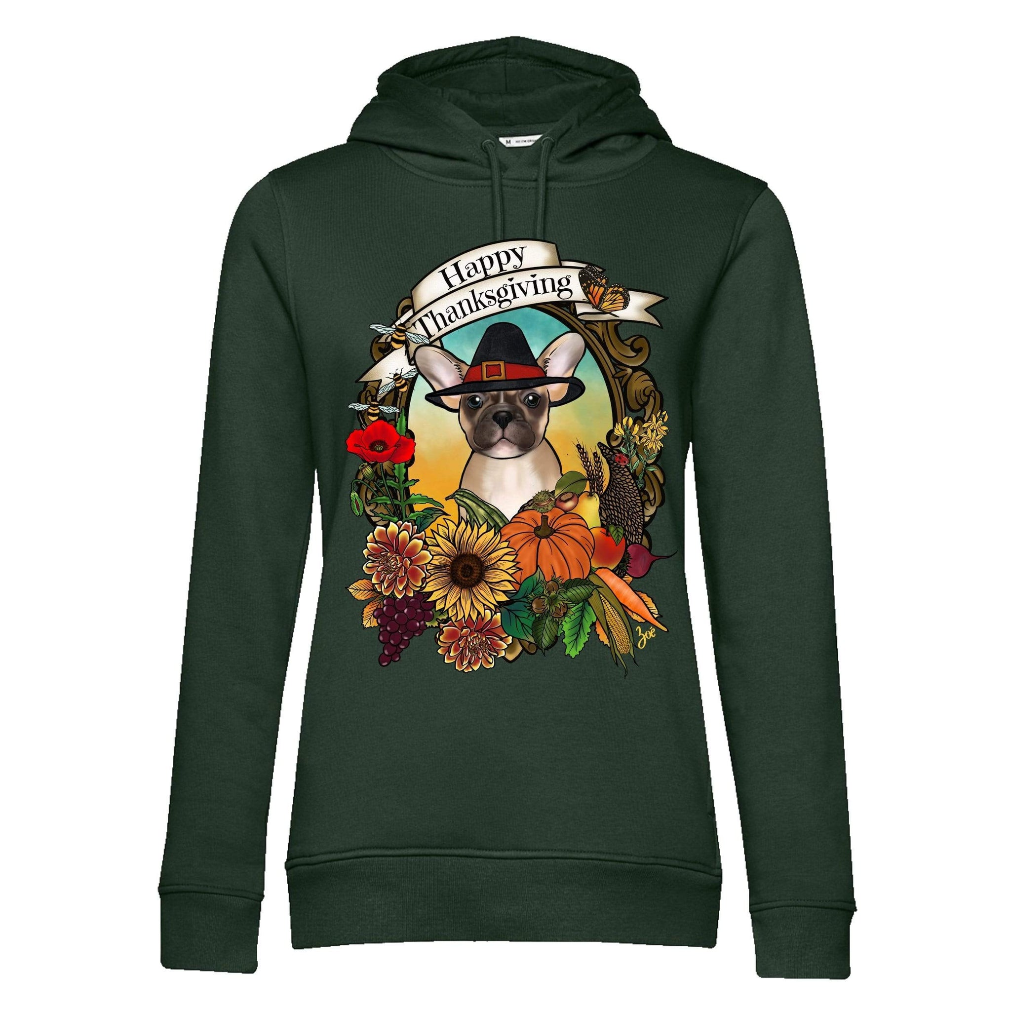 MYTi23 - Pets Heads Philosophy Sweat Shirts XS Thanksgiving Unisex Hoodie Frenchie Hundeshirt Hundefans