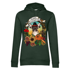 MYTi23 - Pets Heads Philosophy Sweat Shirts XS Thanksgiving Unisex Hoodie Frenchie Hundeshirt Hundefans