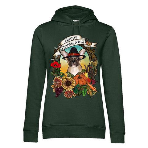 MYTi23 - Pets Heads Philosophy Sweat Shirts XS Thanksgiving Unisex Hoodie Frenchie Hundeshirt Hundefans