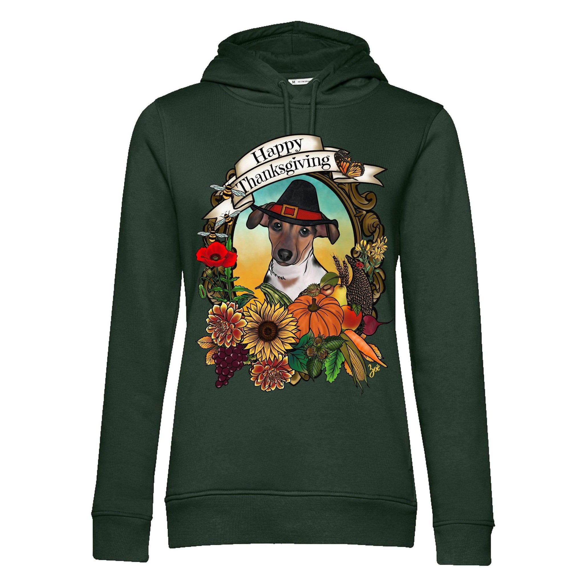MYTi23 - Pets Heads Philosophy Sweat Shirts XS Thanksgiving Unisex Hoodie Jack Russel Hundeshirt Hundefans