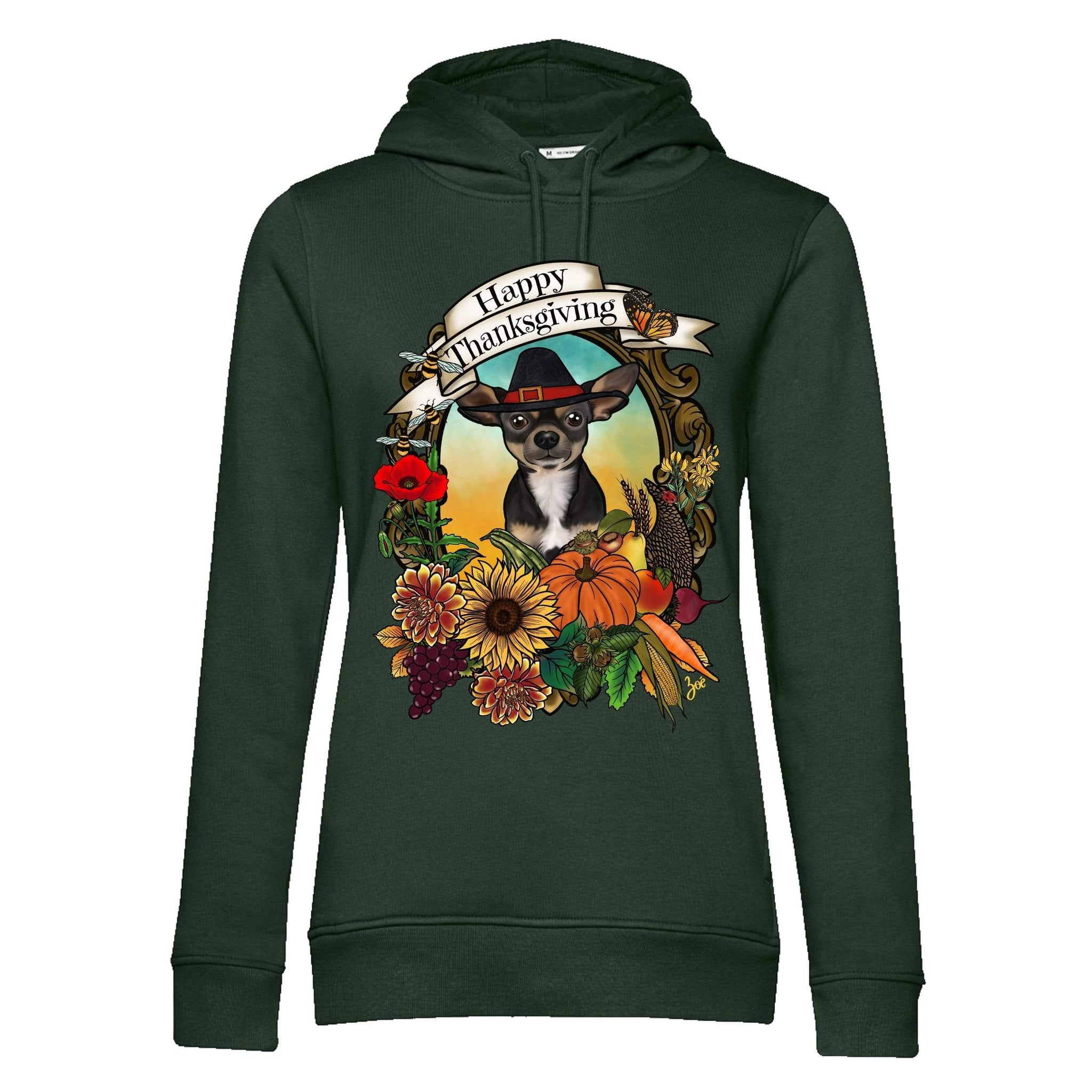 MYTi23 - Pets Heads Philosophy Sweat Shirts XS Thanksgiving Unisex Hoodie Kurzhaar Chihuahua Hundeshirt Hundefans