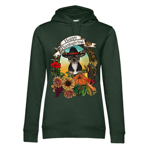 MYTi23 - Pets Heads Philosophy Sweat Shirts XS Thanksgiving Unisex Hoodie Kurzhaar Chihuahua Hundeshirt Hundefans