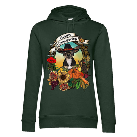 MYTi23 - Pets Heads Philosophy Sweat Shirts XS Thanksgiving Unisex Hoodie Kurzhaar Chihuahua Hundeshirt Hundefans