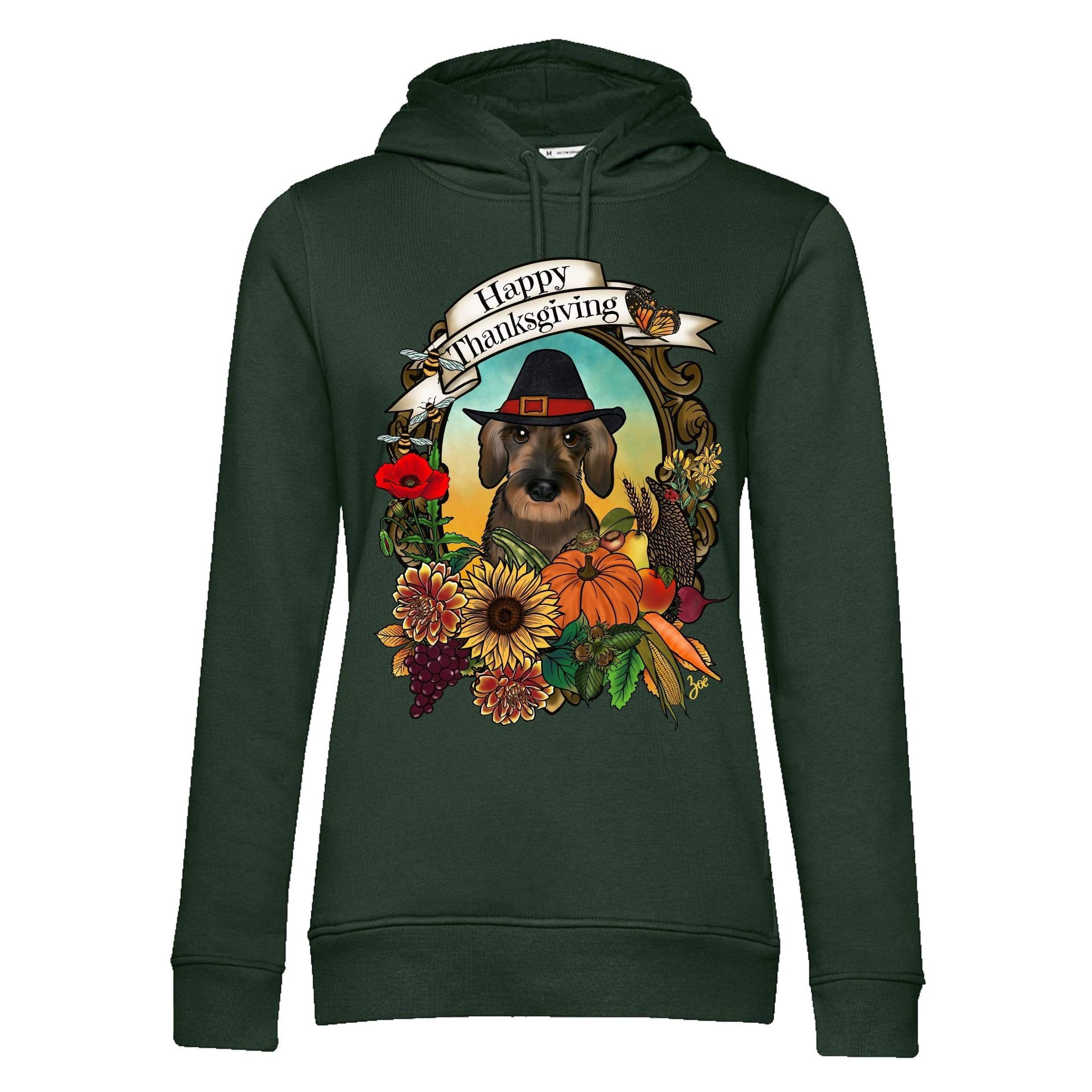 MYTi23 - Pets Heads Philosophy Sweat Shirts XS Thanksgiving Unisex Hoodie Rauhaardackel Hundeshirt Hundefans