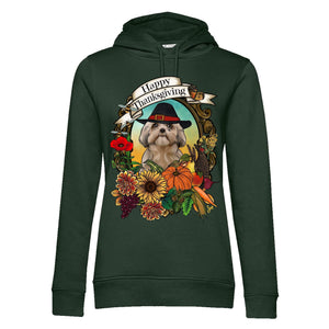 MYTi23 - Pets Heads Philosophy Sweat Shirts XS Thanksgiving Unisex Hoodie Shih Tzu Hundeshirt Hundefans