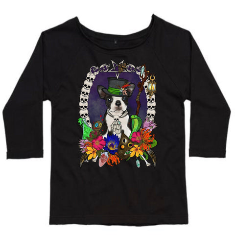 MYTi23 - Pets Heads Philosophy Sweat Shirts S Voodoo Dancesweater Boston Terrier Hundeshirt Hundefans