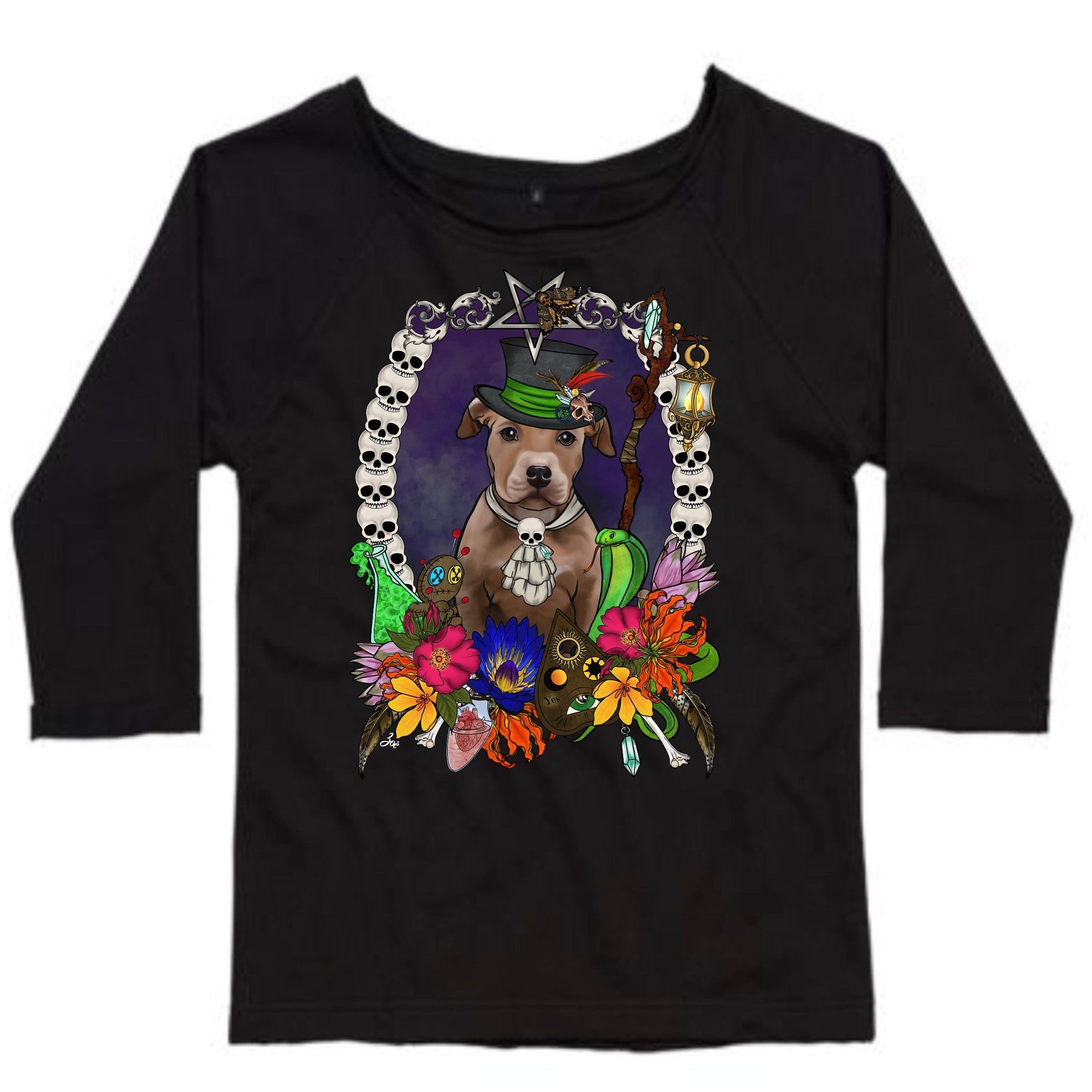 MYTi23 - Pets Heads Philosophy Sweat Shirts S Voodoo Dancesweater Pitbull Hundeshirt Hundefans