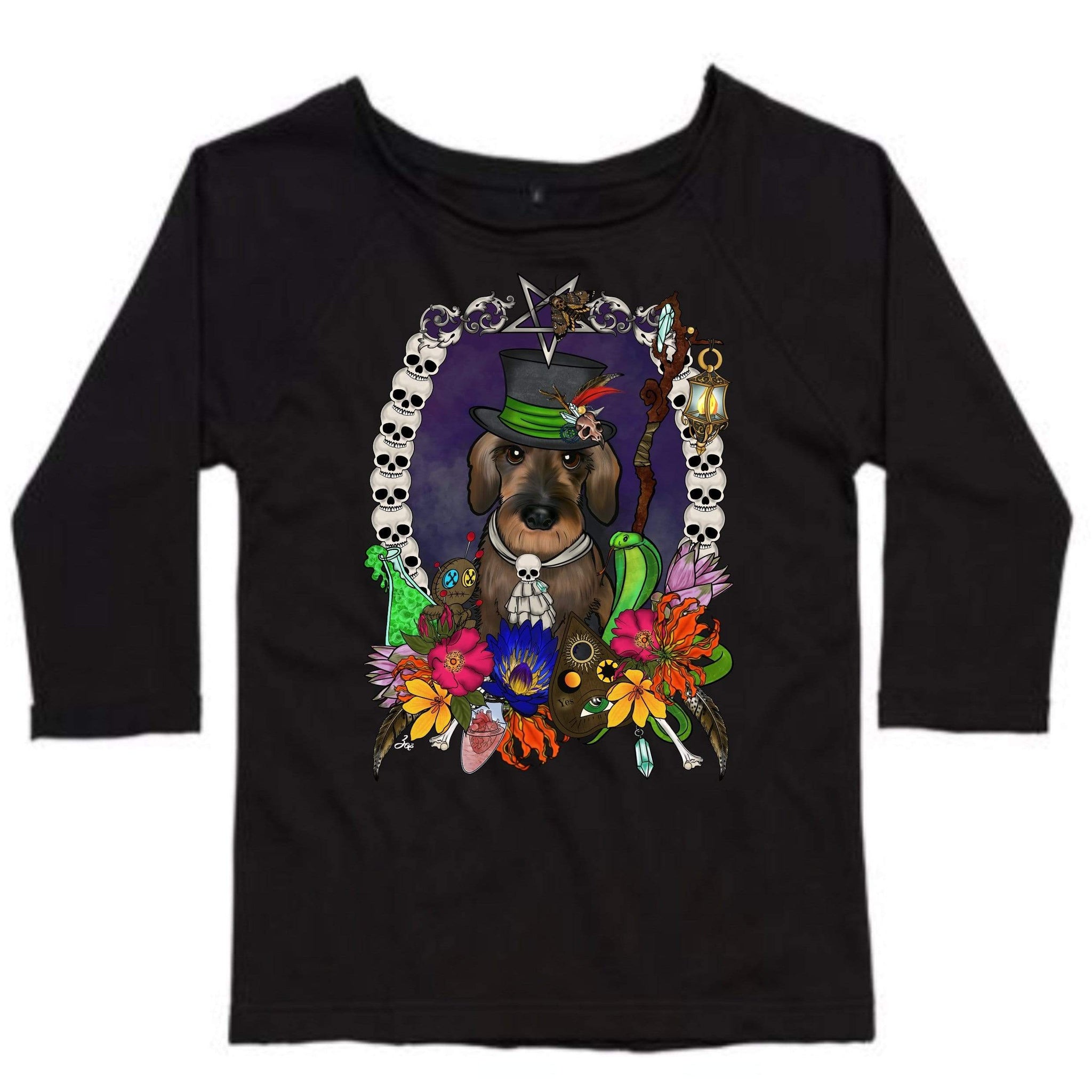 MYTi23 - Pets Heads Philosophy Sweat Shirts S Voodoo Dancesweater Rauhaardackel Hundeshirt Hundefans