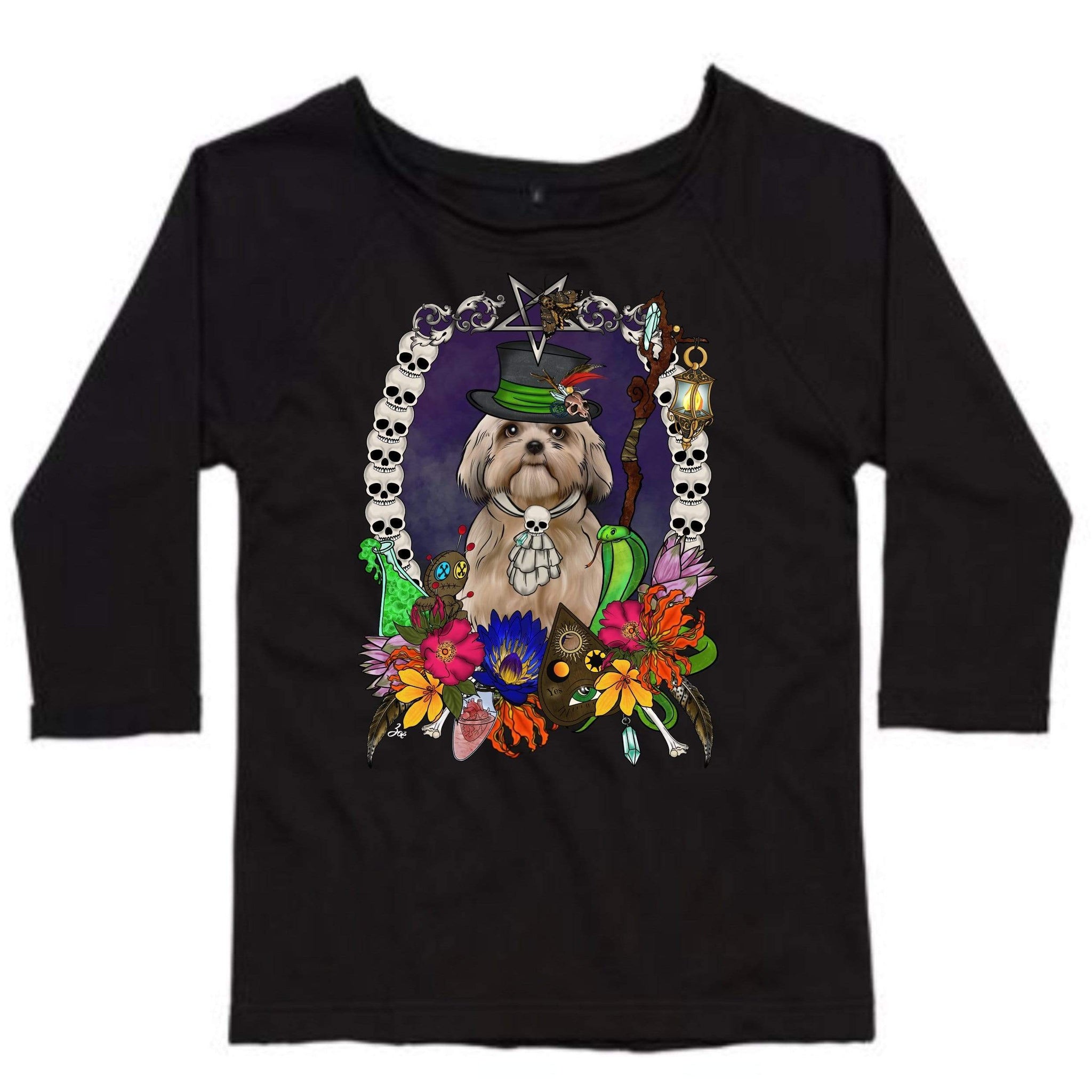 MYTi23 - Pets Heads Philosophy Sweat Shirts S Voodoo Dancesweater Shih Tzu Hundeshirt Hundefans