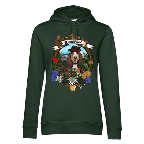 MYTi23 - Pets Heads Philosophy Sweat Shirts XS Wanderlust Unisex Hoodie Basset Hundeshirt Hundefans