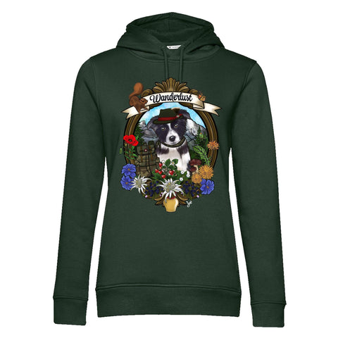 MYTi23 - Pets Heads Philosophy Sweat Shirts XS Wanderlust Unisex Hoodie Border Collie Hundeshirt Hundefans
