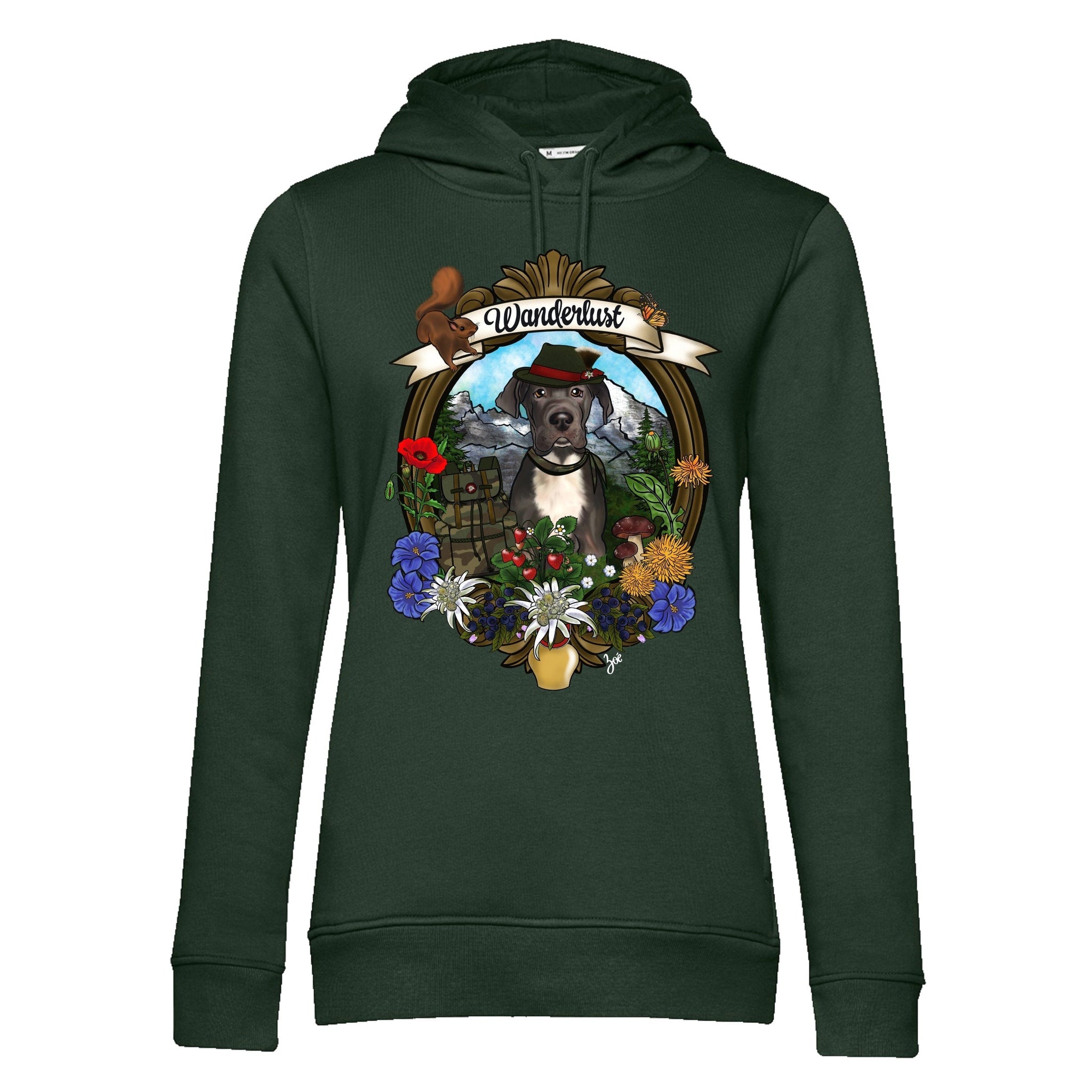 MYTi23 - Pets Heads Philosophy Sweat Shirts XS Wanderlust Unisex Hoodie Deutsche Dogge Hundeshirt Hundefans
