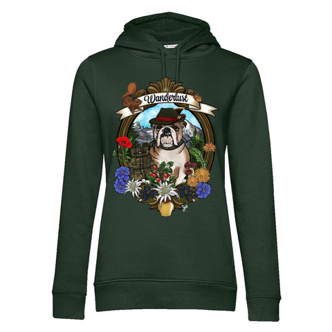 MYTi23 - Pets Heads Philosophy Sweat Shirts XS Wanderlust Unisex Hoodie Englische Bulldogge Hundeshirt Hundefans