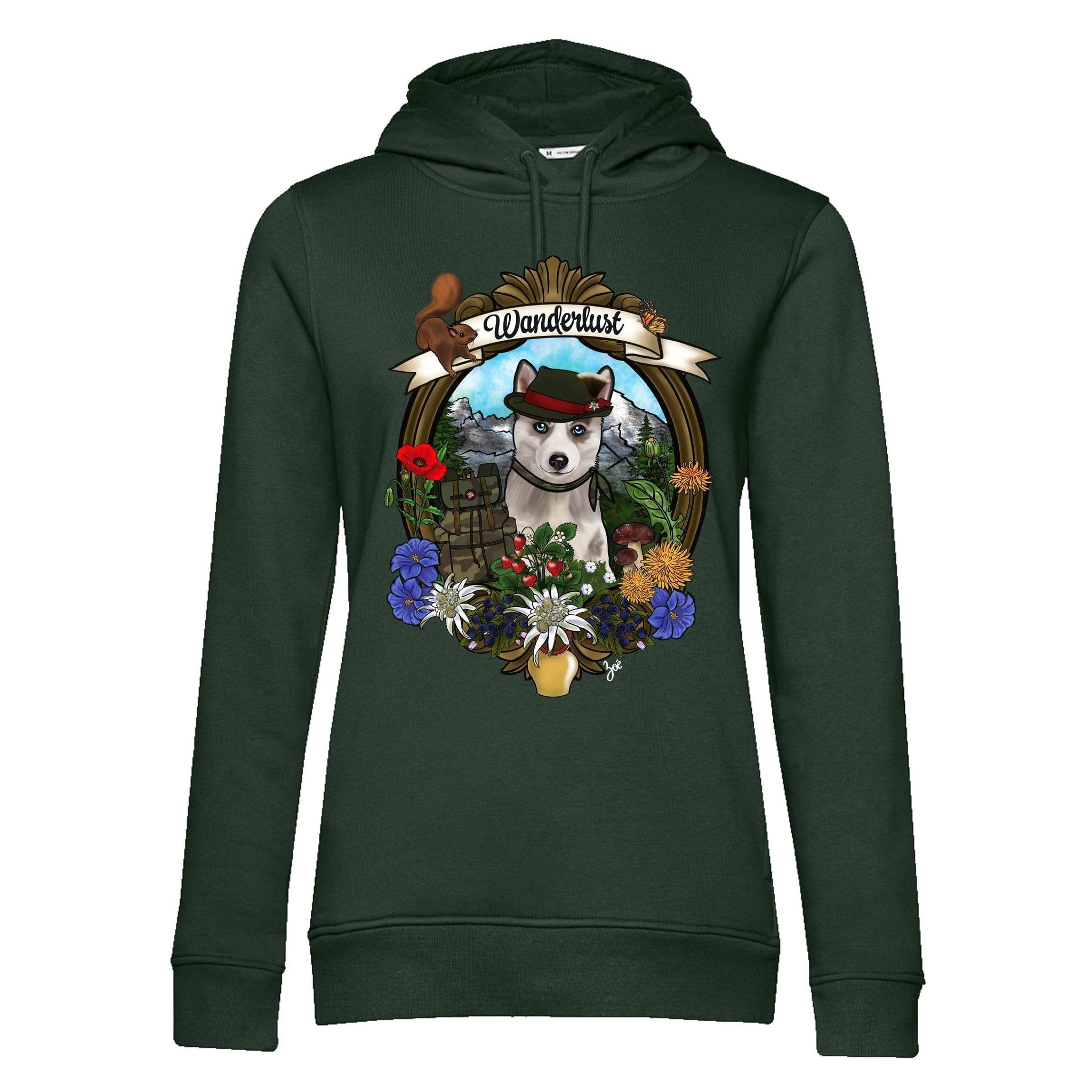 MYTi23 - Pets Heads Philosophy Sweat Shirts XS Wanderlust Unisex Hoodie Husky Hundeshirt Hundefans