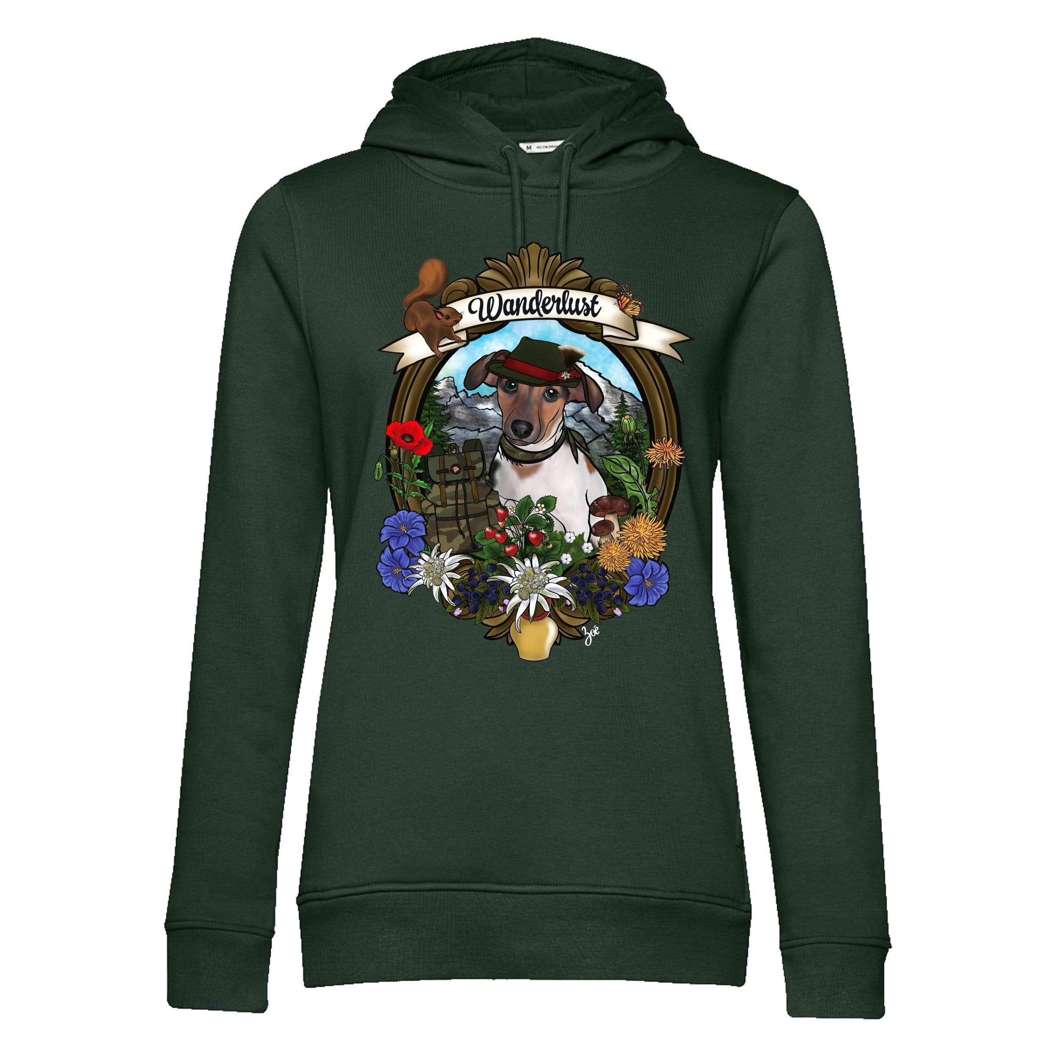 MYTi23 - Pets Heads Philosophy Sweat Shirts XS Wanderlust Unisex Hoodie Jack Russel Hundeshirt Hundefans