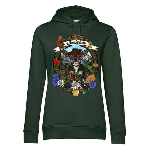 MYTi23 - Pets Heads Philosophy Sweat Shirts XS Wanderlust Unisex Hoodie Kurzhaar Chihuahua Hundeshirt Hundefans