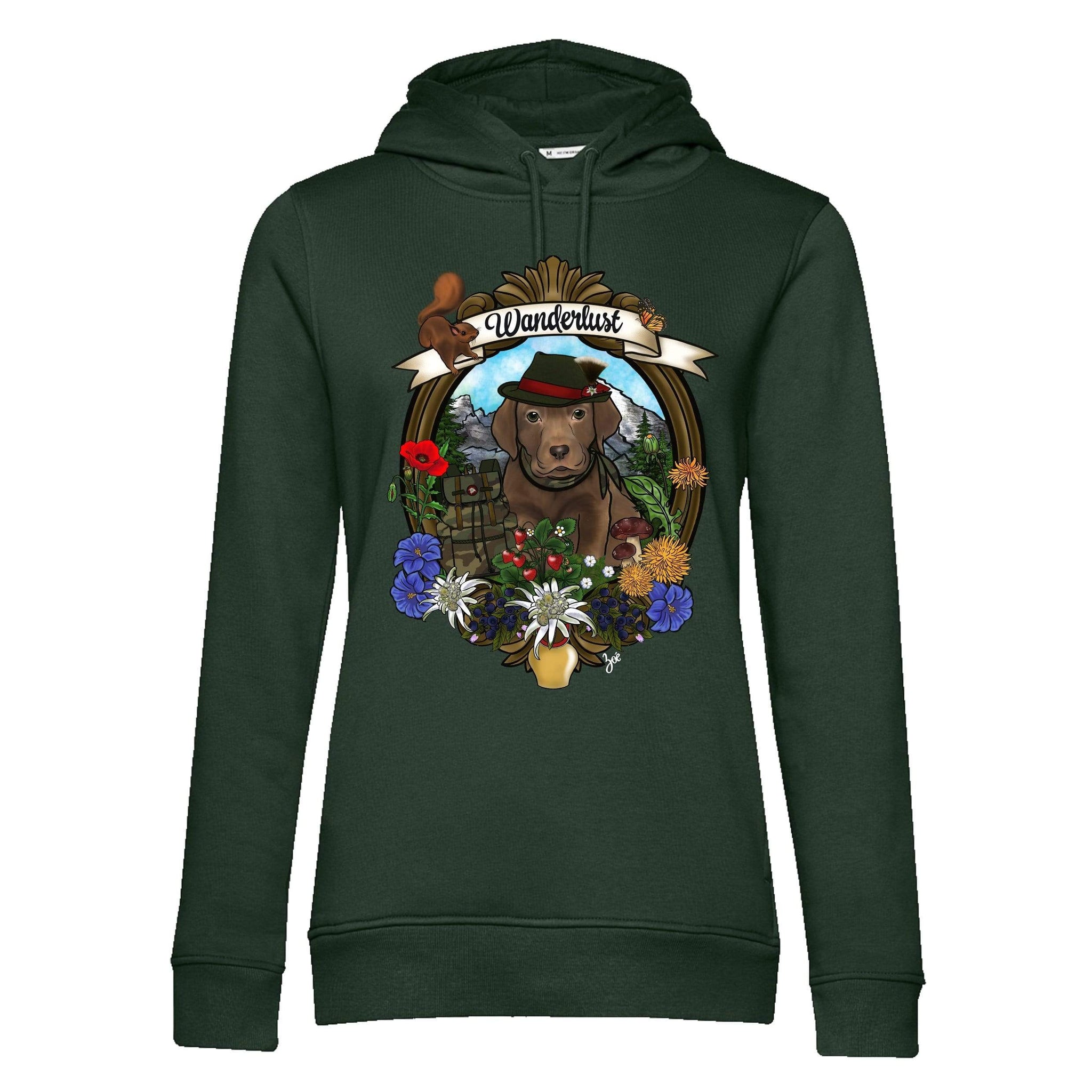 MYTi23 - Pets Heads Philosophy Sweat Shirts XS Wanderlust Unisex Hoodie Labrador Hundeshirt Hundefans
