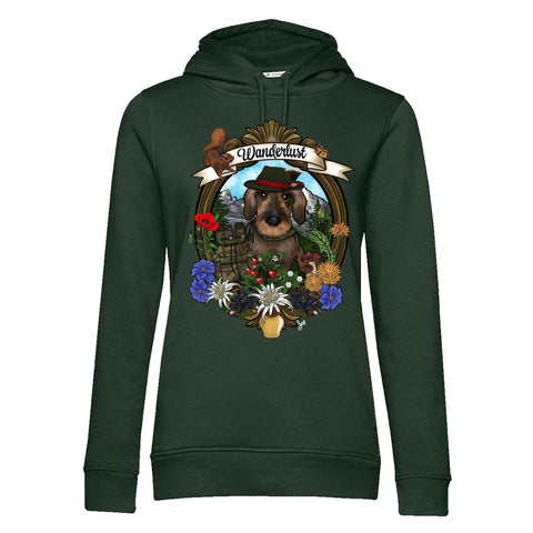 MYTi23 - Pets Heads Philosophy Sweat Shirts XS Wanderlust Unisex Hoodie Rauhaardackel Hundeshirt Hundefans