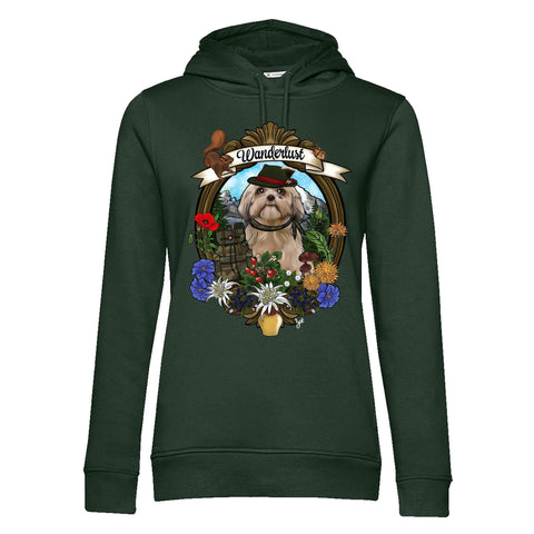 MYTi23 - Pets Heads Philosophy Sweat Shirts XS Wanderlust Unisex Hoodie Shih Tzu Hundeshirt Hundefans
