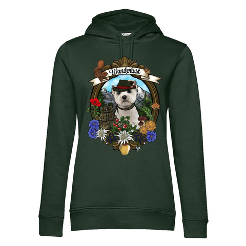 MYTi23 - Pets Heads Philosophy Sweat Shirts XS Wanderlust Unisex Hoodie Westie Hundeshirt Hundefans