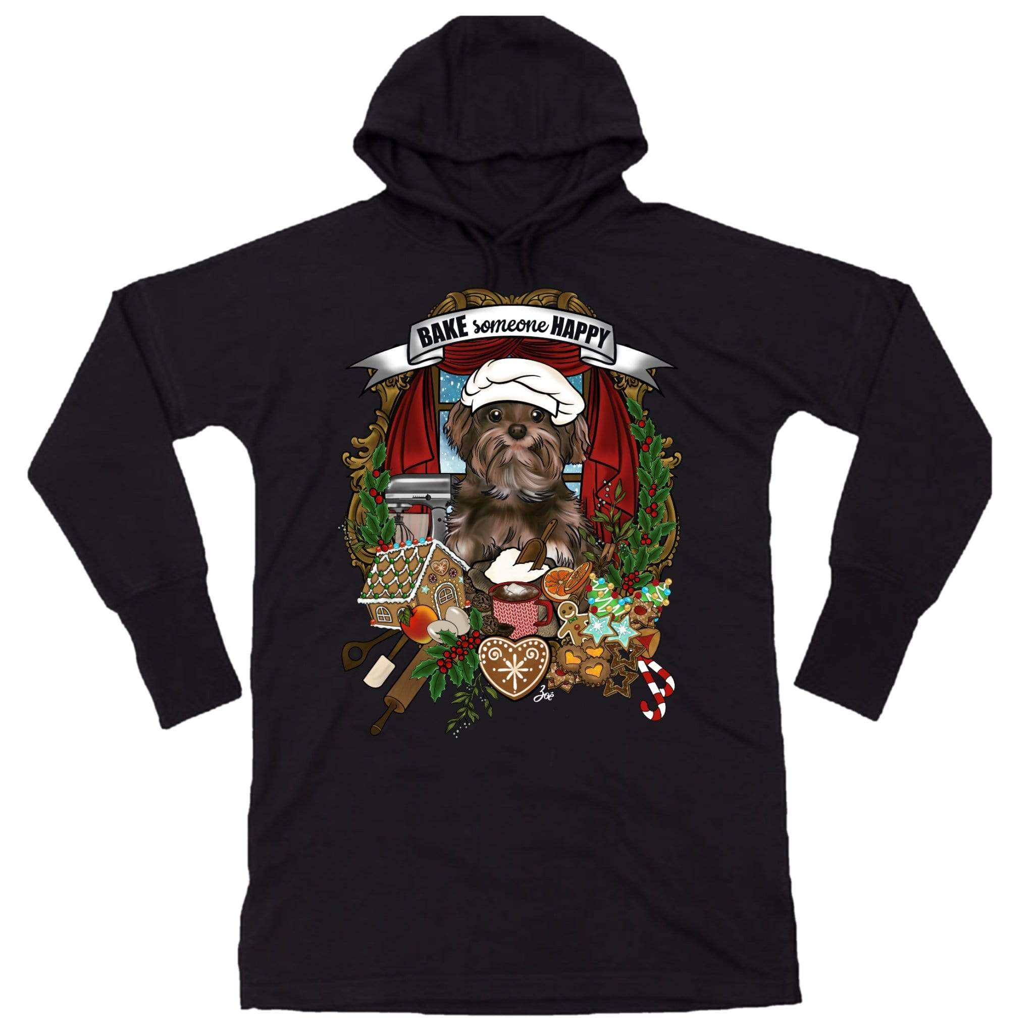 MYTi23 - Pets Heads Philosophy Sweat Shirts S Weihnachtsbäckerei Hoodiekleid Bolonka Hundeshirt Hundefans