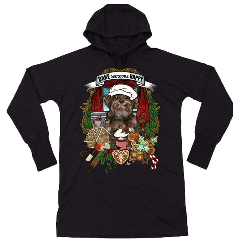 MYTi23 - Pets Heads Philosophy Sweat Shirts S Weihnachtsbäckerei Hoodiekleid Bolonka Hundeshirt Hundefans