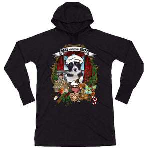 MYTi23 - Pets Heads Philosophy Sweat Shirts S Weihnachtsbäckerei Hoodiekleid Border Collie Hundeshirt Hundefans