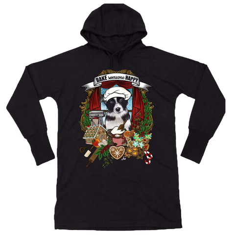 MYTi23 - Pets Heads Philosophy Sweat Shirts S Weihnachtsbäckerei Hoodiekleid Border Collie Hundeshirt Hundefans