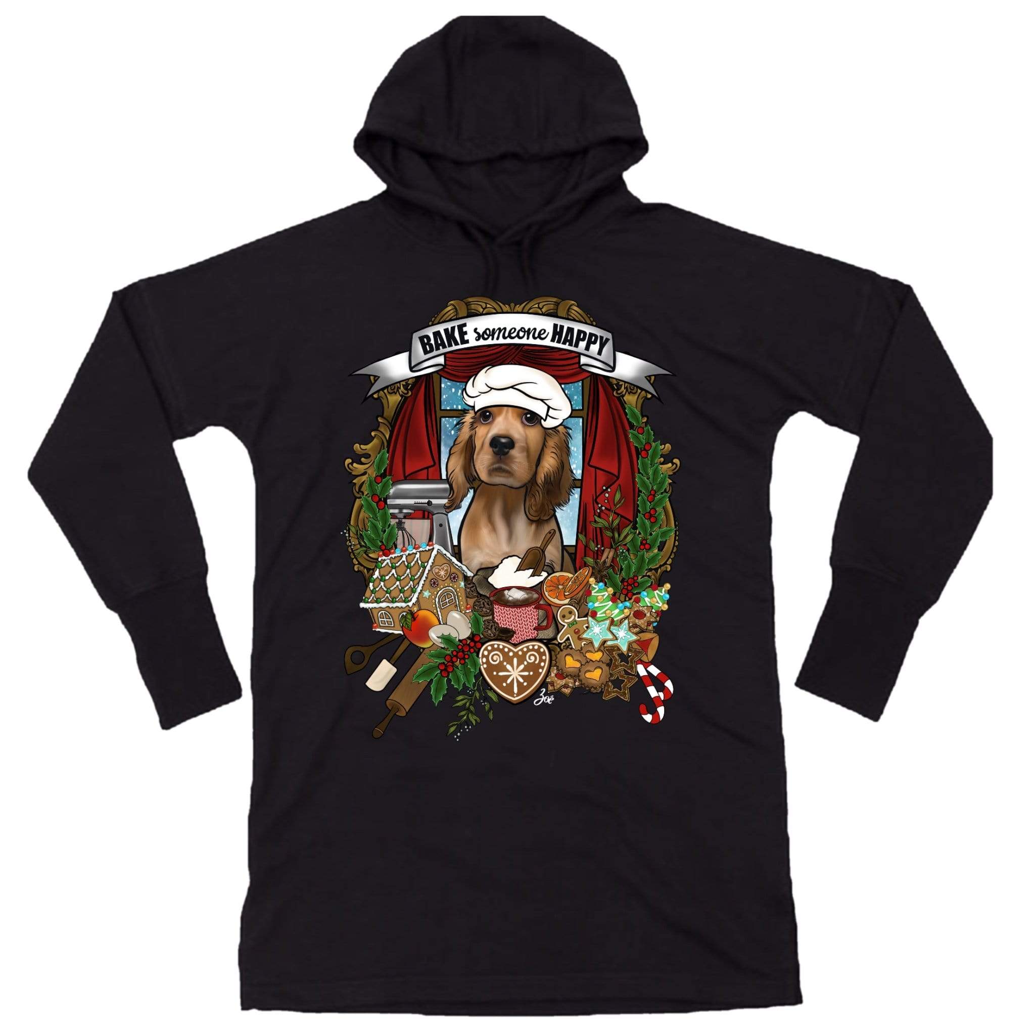 MYTi23 - Pets Heads Philosophy Sweat Shirts S Weihnachtsbäckerei Hoodiekleid Cocker Hundeshirt Hundefans
