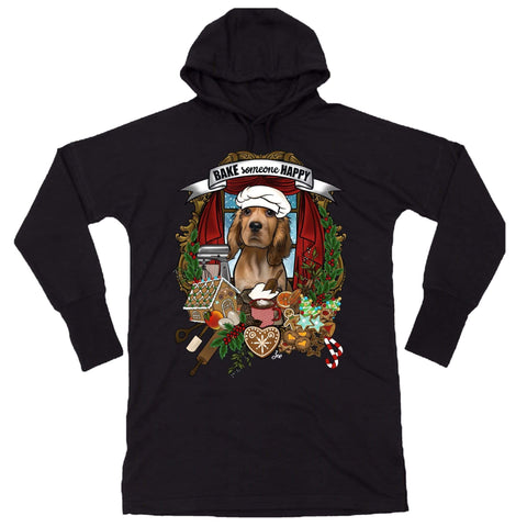 MYTi23 - Pets Heads Philosophy Sweat Shirts S Weihnachtsbäckerei Hoodiekleid Cocker Hundeshirt Hundefans