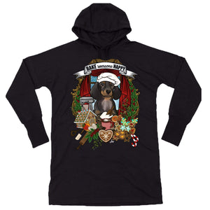 MYTi23 - Pets Heads Philosophy Sweat Shirts S Weihnachtsbäckerei Hoodiekleid Dackel Hundeshirt Hundefans