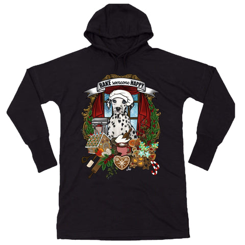 MYTi23 - Pets Heads Philosophy Sweat Shirts S Weihnachtsbäckerei Hoodiekleid Dalmatiner Hundeshirt Hundefans