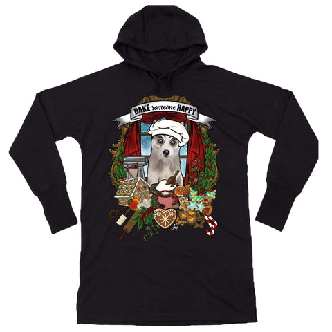 MYTi23 - Pets Heads Philosophy Sweat Shirts S Weihnachtsbäckerei Hoodiekleid Husky Hundeshirt Hundefans