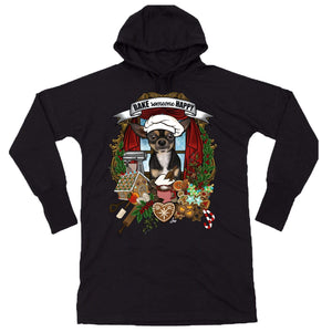 MYTi23 - Pets Heads Philosophy Sweat Shirts S Weihnachtsbäckerei Hoodiekleid Kurzhaar Chihuahua Hundeshirt Hundefans