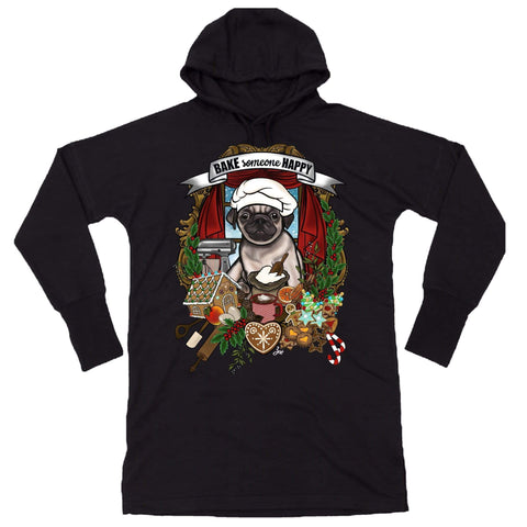 MYTi23 - Pets Heads Philosophy Sweat Shirts S Weihnachtsbäckerei Hoodiekleid Mops Hundeshirt Hundefans