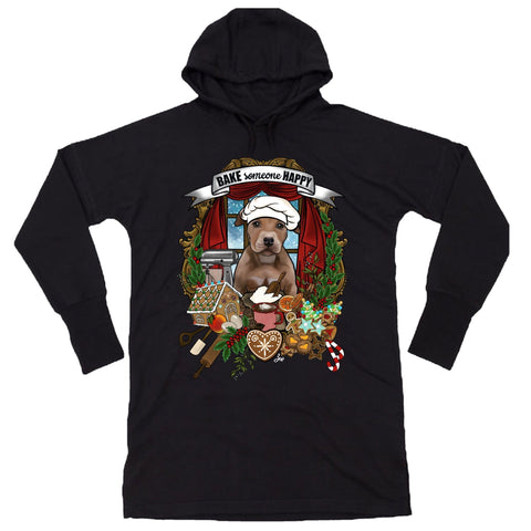 MYTi23 - Pets Heads Philosophy Sweat Shirts S Weihnachtsbäckerei Hoodiekleid Pitbull Hundeshirt Hundefans