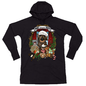 MYTi23 - Pets Heads Philosophy Sweat Shirts S Weihnachtsbäckerei Hoodiekleid Rauhaardackel Hundeshirt Hundefans