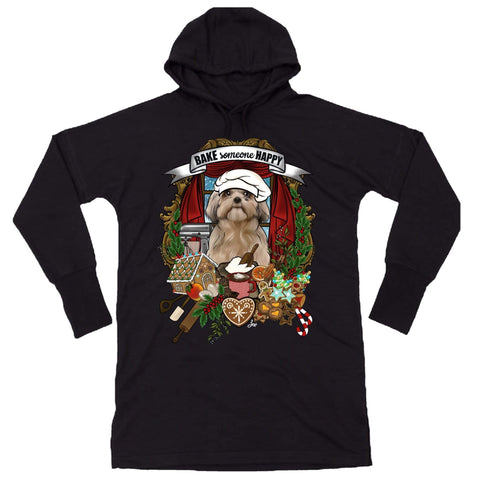MYTi23 - Pets Heads Philosophy Sweat Shirts S Weihnachtsbäckerei Hoodiekleid Shih Tzu Hundeshirt Hundefans
