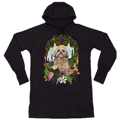 MYTi23 - Pets Heads Philosophy Sweat Shirts S Winzer Hoodiekleid Shih Tzu Hundeshirt Hundefans
